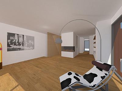 Uitbreiding bestaande duplex naar triplex appartement voor Privé opdrachtgever in Penthouse, Antwerpen