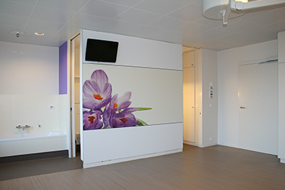 Gefaseerde inrichting en renovatie vanaf ruwbouw dienst materniteit, MIC, N*, NIC voor ZAS - Ziekenhuis aan de Stroom in ZAS-Middelheim